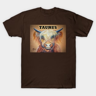 Taurus the Bull zodiac sign T-Shirt